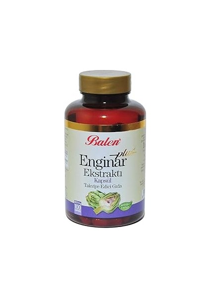 Balen Engi̇nar Kapsül 820MG * 100 1 Paket(1 x 1000 G)