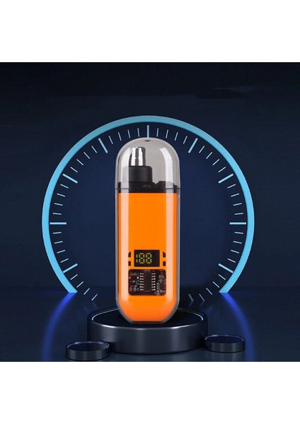 Cep Çakmak USB Şarjlı Burun Kulak Yanak Kıl Tüy Temizleme Makinesi