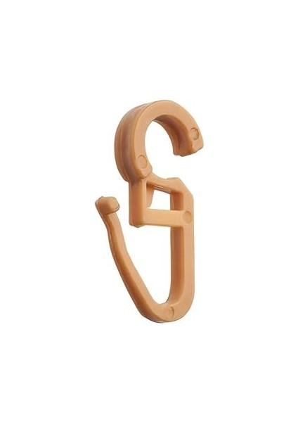 X-Perk Rustik Perde Klipsi 30 Adet Açık Kahve