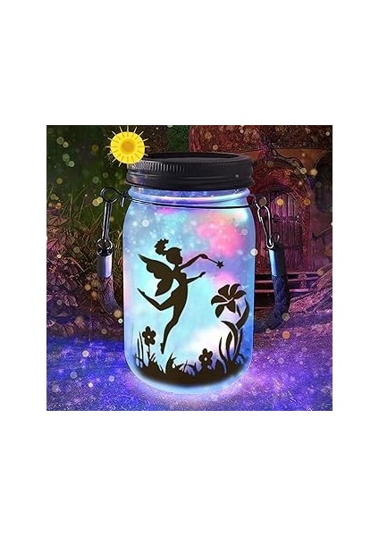 Greentech Güneş Enerjili Dekoratif LED Fener / Askılı Bahçe Feneri / Bahçe Dekorasyon Feneri / Gt-S