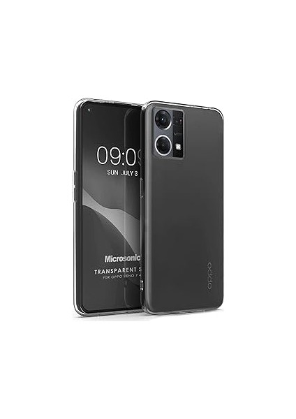 Microsonic Reno 7 4g Için Kılıf Transparent Şeffaf [reno 7 4g ile Uyumlu Kılıf - Şeffaf]