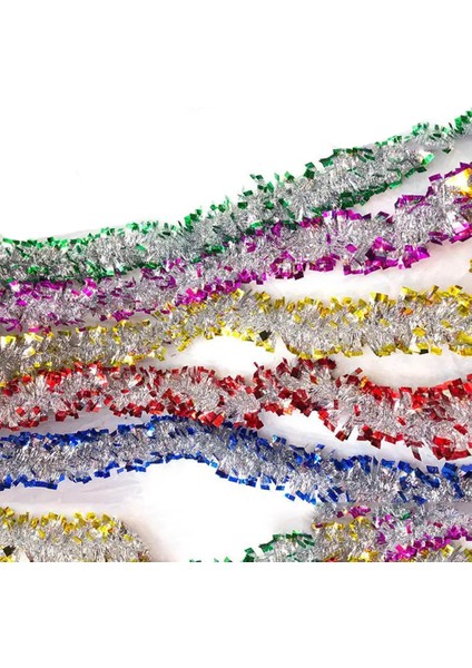 Gümüş Renk Çift Renk Sim Süs 180 cm fiyatları