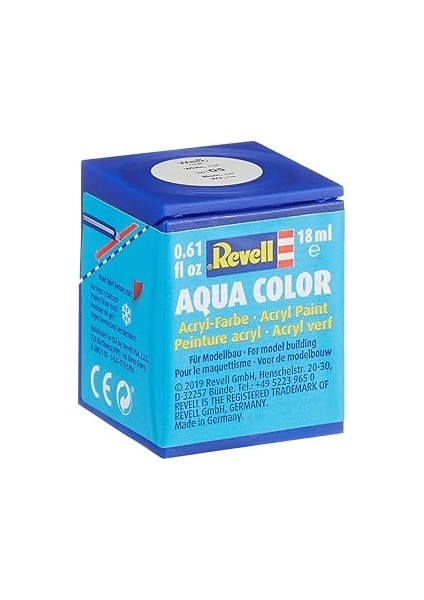 Revell - Su Bazlı Maket Boyası Beyaz Mat 18 ml (36105)
