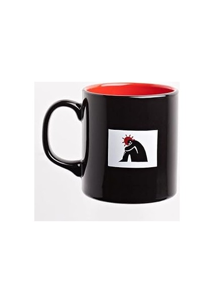 Can Dükkân Kupa(Dışı Siyah Içi Kırmızı Seramik) - Ed. Ser.2 - Stefan Zweig/amok Koşucusu