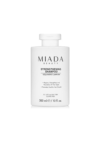 Miada Beauty Strengthening Shampoo - Güçlendirici Şampuan 300 ml