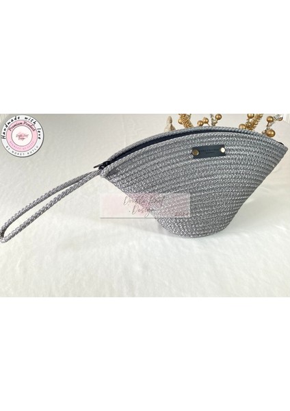 Bailey Tress V Clutch El Çantası Makyaj Çantası Abiye Çanta Portföy Çanta Hediyelik