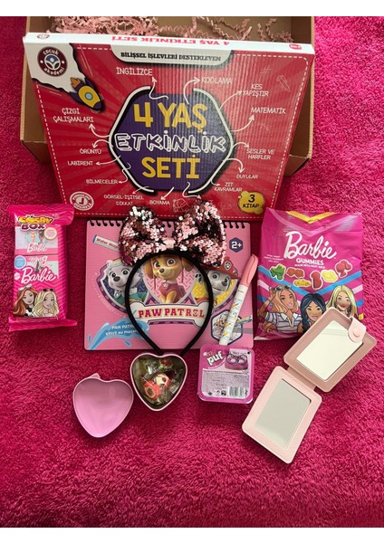 Barbie Kutusu & Çocuk Akademi 4 Yaş Etkinlik seti & Kız Çocuk Hediye Seti & Zeka Gelişimi, Sulu Boyama Kitaplı Hediye Kutusu #Tatilhediyesi #Doğumgünühediye modelleri