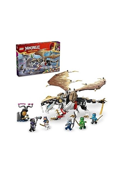 Ninjago Usta Ejderha Egalt 71809 – 8 Yaş ve Üzeri Kız ve Erkek Çocukları Için Lloyd, Sora, Nya