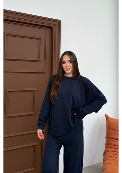 Yumuşak Premium Kumaş Uzun Beli Lastikli Modal Alt-Üst Takım fırsatları