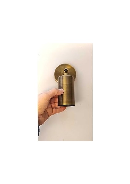 Tel Lighting GU10 Tekli Metal Spot Aydınlatma (Eskitme)