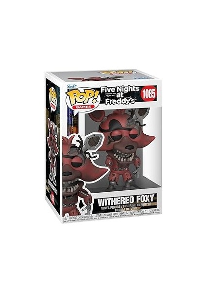 Pop Games: Five Nights At Freddy's - Withered Foxy Figür