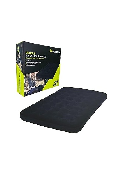 Nordrok 75146 Double Flocked Inflatable Airbed