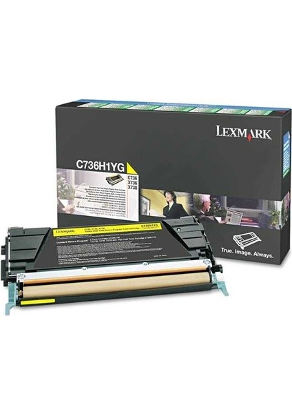 C736H1YG Sarı Orjinal Toner