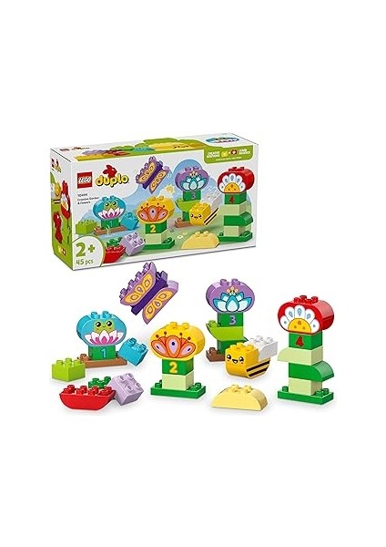 Duplo Town Yaratıcı Bahçe ve Çiçekler 10444-2 Yaş ve Üzeri Okul Öncesi Çocuklar Için Eğitici V