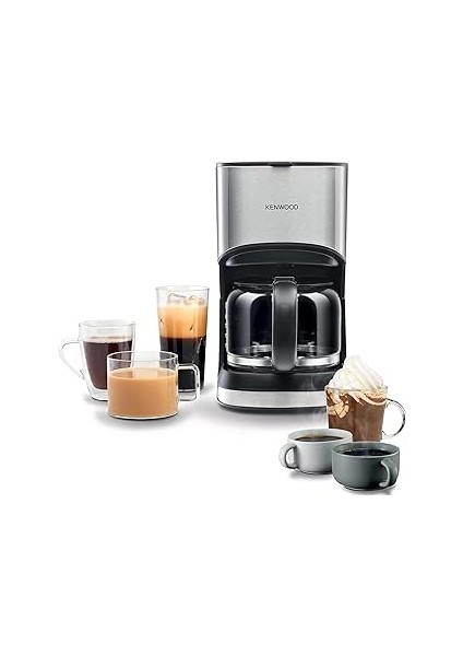 Filtre Kahve Makinesi CMM10.000BM - 900 Watt, Metalik, 12 Fincan Kapasite, Damlatma Önleyic