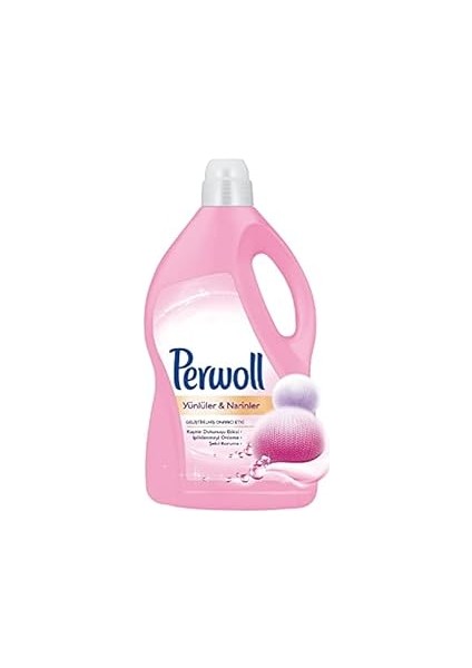 Perwoll Yünlüler ve Narinler Için Hassas Sıvı Çamaşır Deterjanı 4 L 1 Paket (1 x 4000 Ml)