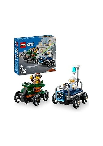 City Uçak, Hastane Yatağına Karşı Yarış Arabası Paketi 60459-5 Yaş Üzeri Çocuklar Için Yaratıc