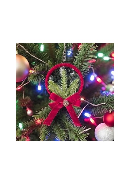 Yilbaşi Süsü Kadi̇fe Halka 15X26CM AST7307