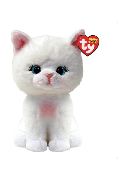 TY37377 Amelia Cat White Reg -Mga