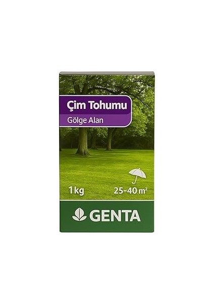 Genta Prestige Gölge Alan Çim Tohumu 1 kg