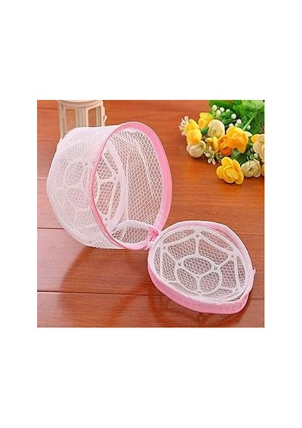 Sütyen Yıkama Filesi Tam Korumalı Hassas Çamaşır Yıkama Aparatı