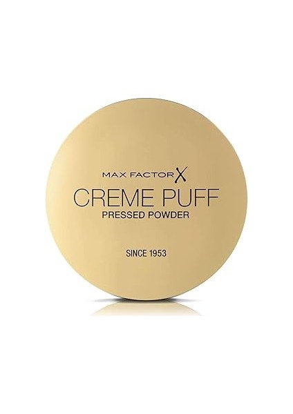 Factor Creme Puff, Pressed Compact Powder, 055 Candle Glow, 21 G