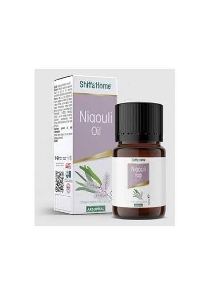 Shiffa Niaouli Yağı 10 ml |%100 Saf Uçucu Yağ | Cilt Bakımı, Aromaterapi ve Masaj Için | Melal