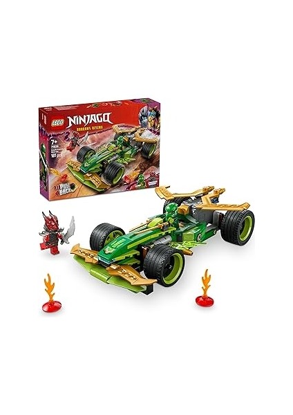 Ninjago Lloyd’un Çek-Bırak Yarış Arabası 71828-7 Yaş ve Üzeri Çocuklar Için Yaratıcı Oyuncak Y