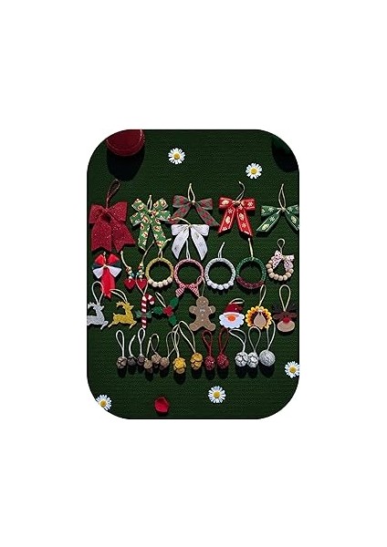 Yılbaşı Ağacı Süsü, 35 Parça, Kar Tanesi, Fiyonk,palamut, Melek El Yapımı Yılbaşı Süsler