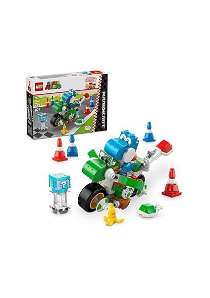 Super Mario: Mario Kart – Yoshi Bike 72031, 7 Yaş ve Üzeri Erkek ve Kız Çocukları ve Oyuncular