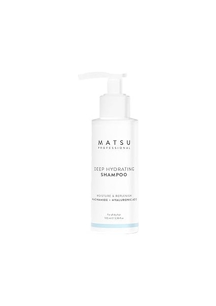 Matsu Deep Hydrating, Kuru Saçlar Için Nem Bakım Şampuanı, Seyahat Boy, 100 ml