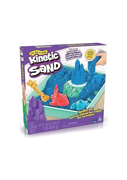Oyun Kum Seti Kinetic Sand Sandbox 3r