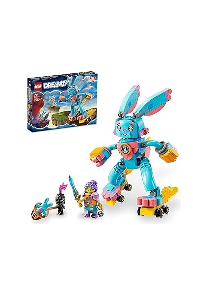 Lego® Dreamzzz™ Izzie ve Tavşan Bunchu 71453-7 Yaş ve Üzeri Çocukların 2 Farklı Tavşan Bunchu Inşa
