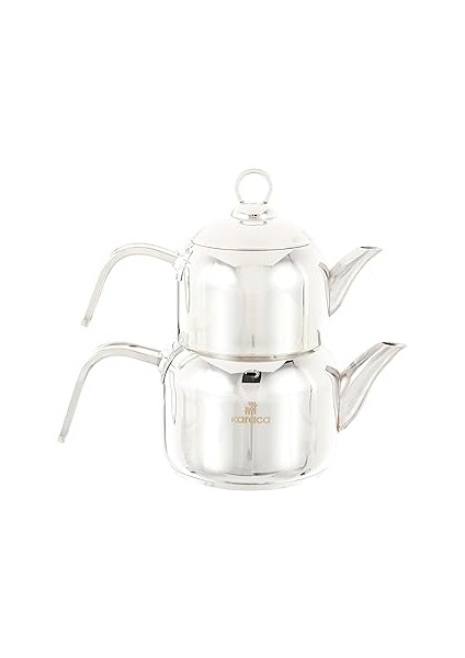 Manes Indüksiyon Tabanlı Çaydanlık Takımı Metal