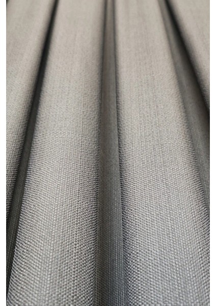 Keten Fon Perde, Antrasit, Pano Fon, Sık Pile, Kuşaklı, Düz Renk, Tek Kanat modelleri