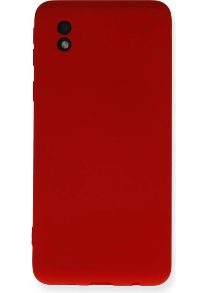 A01 Core Kılıf Nano Içi Kadife Silikon - Kırmızı