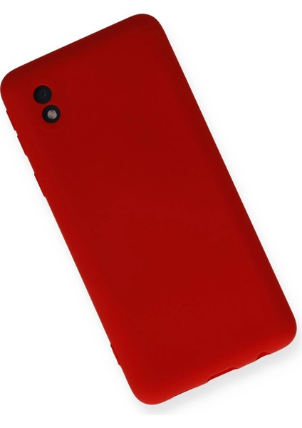 A01 Core Kılıf Nano Içi Kadife Silikon - Kırmızı modelleri