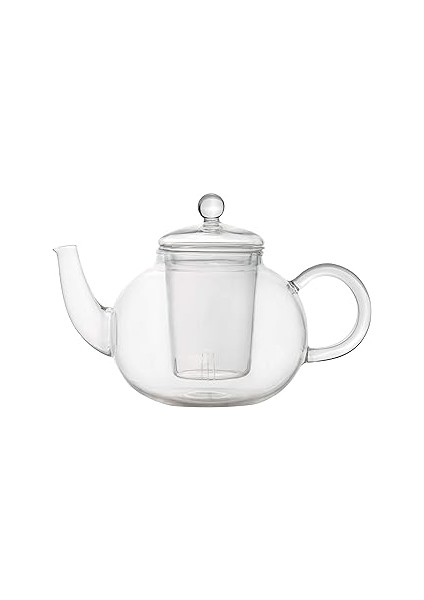 Berghoff 1107037 Çaydanlık, Isıya Dayanıklı Cam, Şeffaf, 13 x 17 x 15 cm