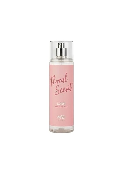 Mad B103 200 ml Kadın Parfüm Body Mist –ahududu, Yasemin, Amber