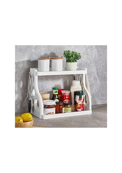 Envi̇i̇ Store Pratik Düzen Iki Katlı Mutfak/dolap Içi Organizer