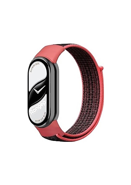 Rongep ile Uyumlu Band 10/9/8 Için Hasır Örme Kordon Terletmeyen Nefes Alabilen Hafif Yap