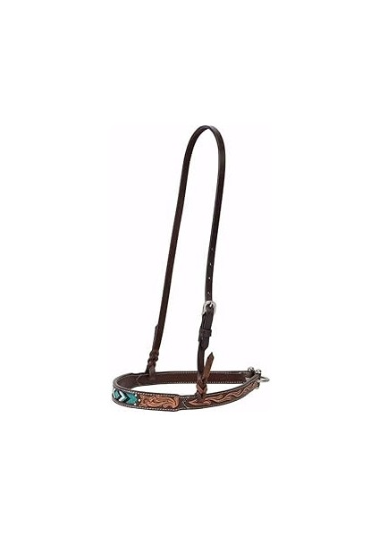 Turquoise Cross Turkuaz Boncuklu Burun Bandı Koyu Yağ, 1