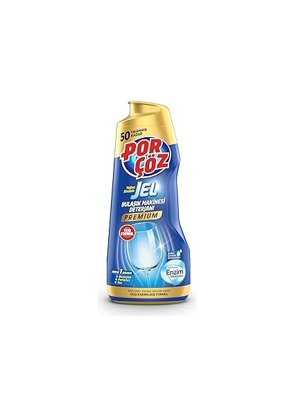 Porçöz Bulaşık Makinesi Deterjanı 900 ml