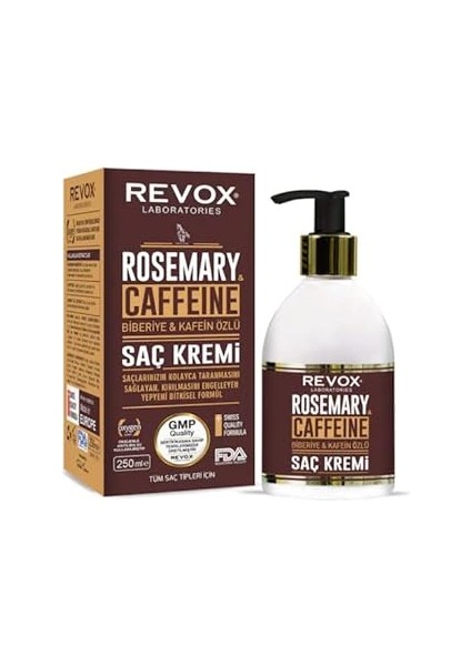 Revox Rosemary & Caffeine Saç Kremi 250 ml