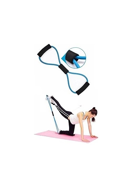 Plates Egzersiz Direnç Lastiği