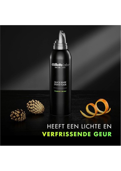 Labs Quick Wash Şaşırtıcı Cilt Koruyucu Hafif Tıraş Köpüğü 240 ml indirimleri