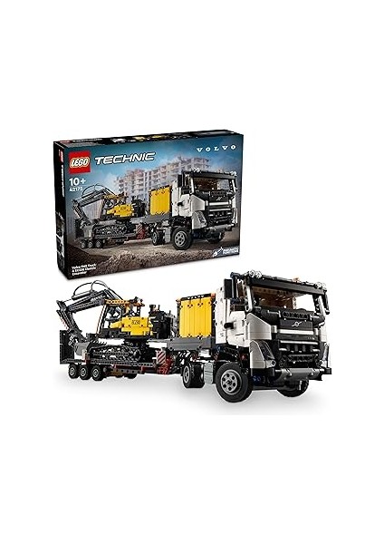 Technic Volvo Fmx Kamyon ve EC230 Elektrikli Ekskavatör 42175-10 Yaş ve Üzeri Çocuklar Için Ya