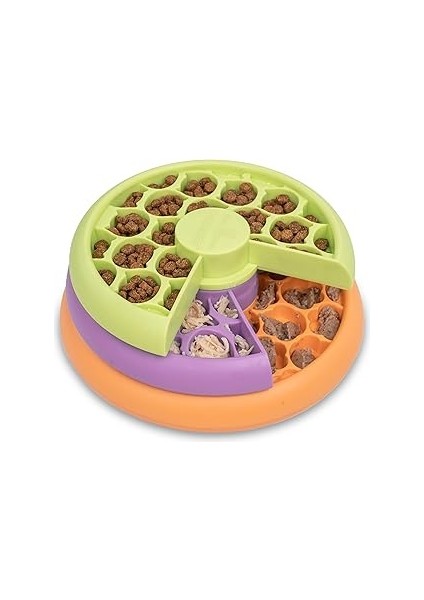 Catstages Kitty Lickin' Layers Çok Katmanlı Kedi Eğlenceli Besleyici Kedi Tedavi Bulmaca