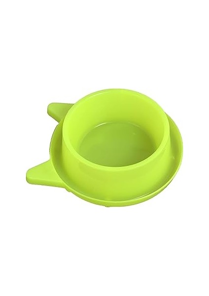 Miapet Plastik Kedi Kulaklı Mama ve Su Kabı 400 ml Yeşil