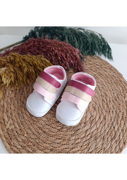 Kız Premıum 7378 Üç Bantlı Ilk Adım Patik Ayakkabı 17-18-19 No fiyatları